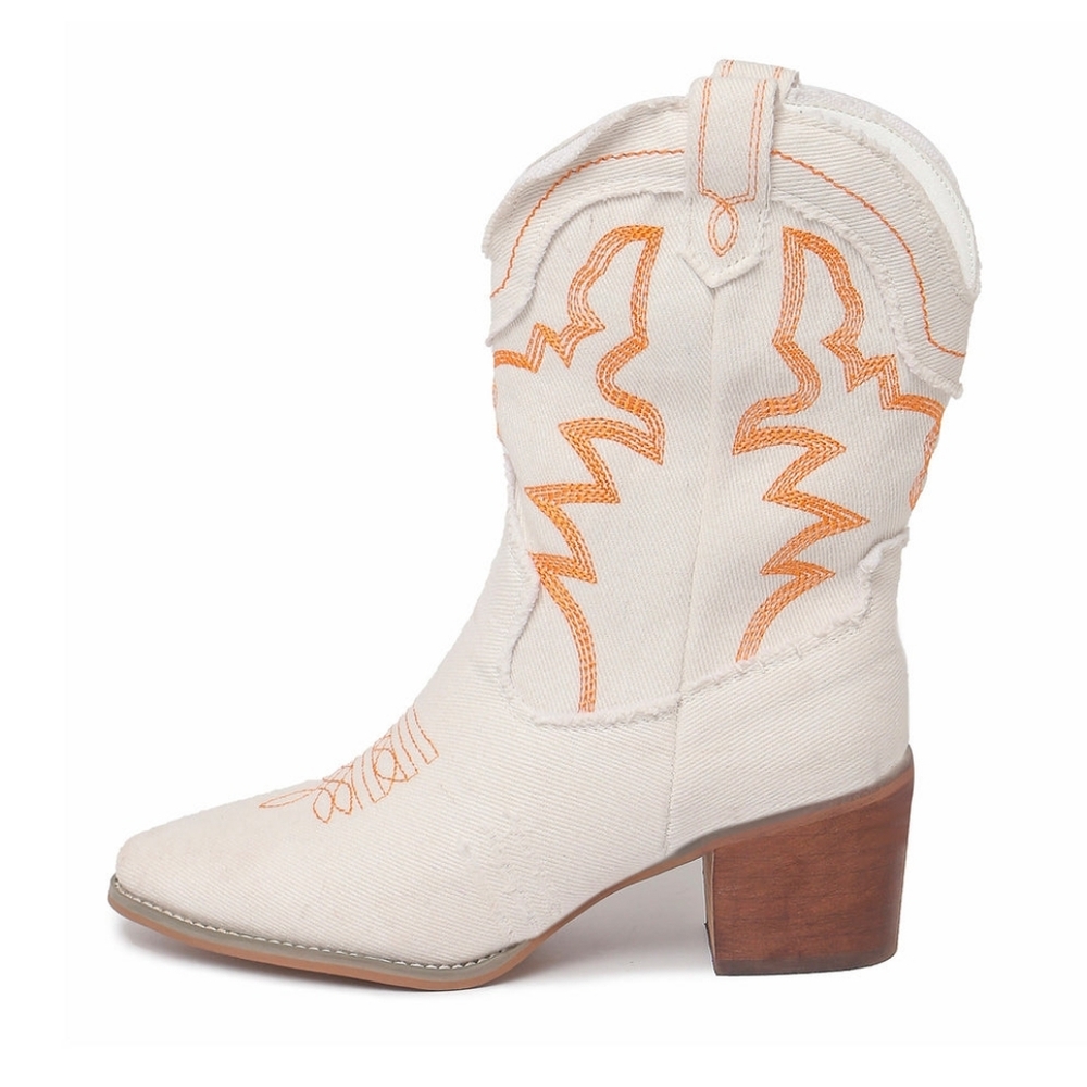 NIB J. Adams Women's Size 10 Denim Boots